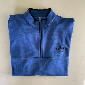 Callway Quarter 1/4 Zip Pullover. Mens Large Weather Series | Golf quarter zip